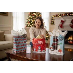MB2. 3 Festive Gift Bags